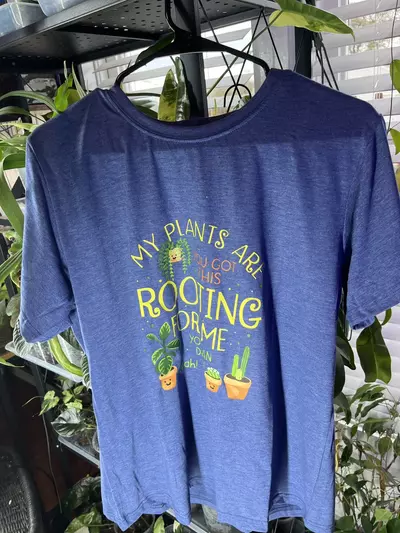 plant/LG T-shirt, My Plants are rooting for me!-1-thumbnail