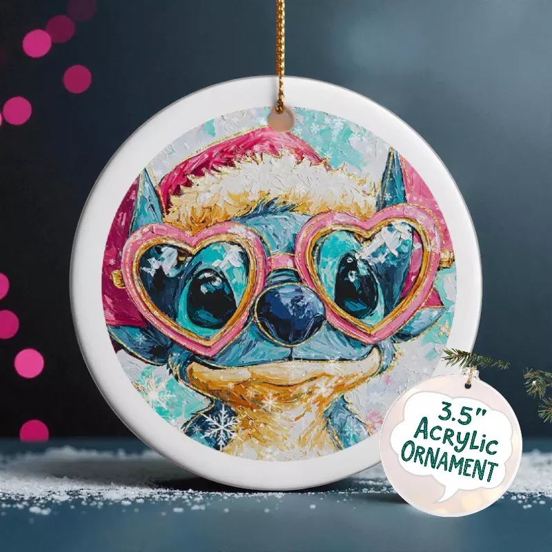 plant/Bluey Pop Art Ornament-0