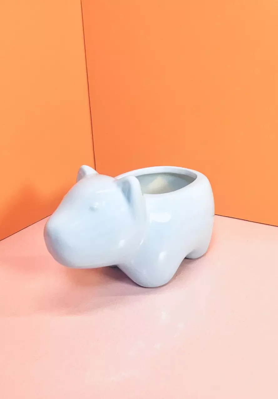 plant/Mini Ceramic Bear Cache Pot | Cloudy Daze-1