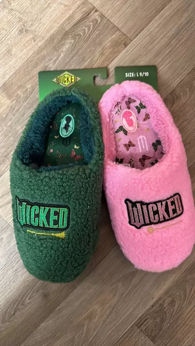 plant/Wicked size 9/10 slippers-0-thumbnail