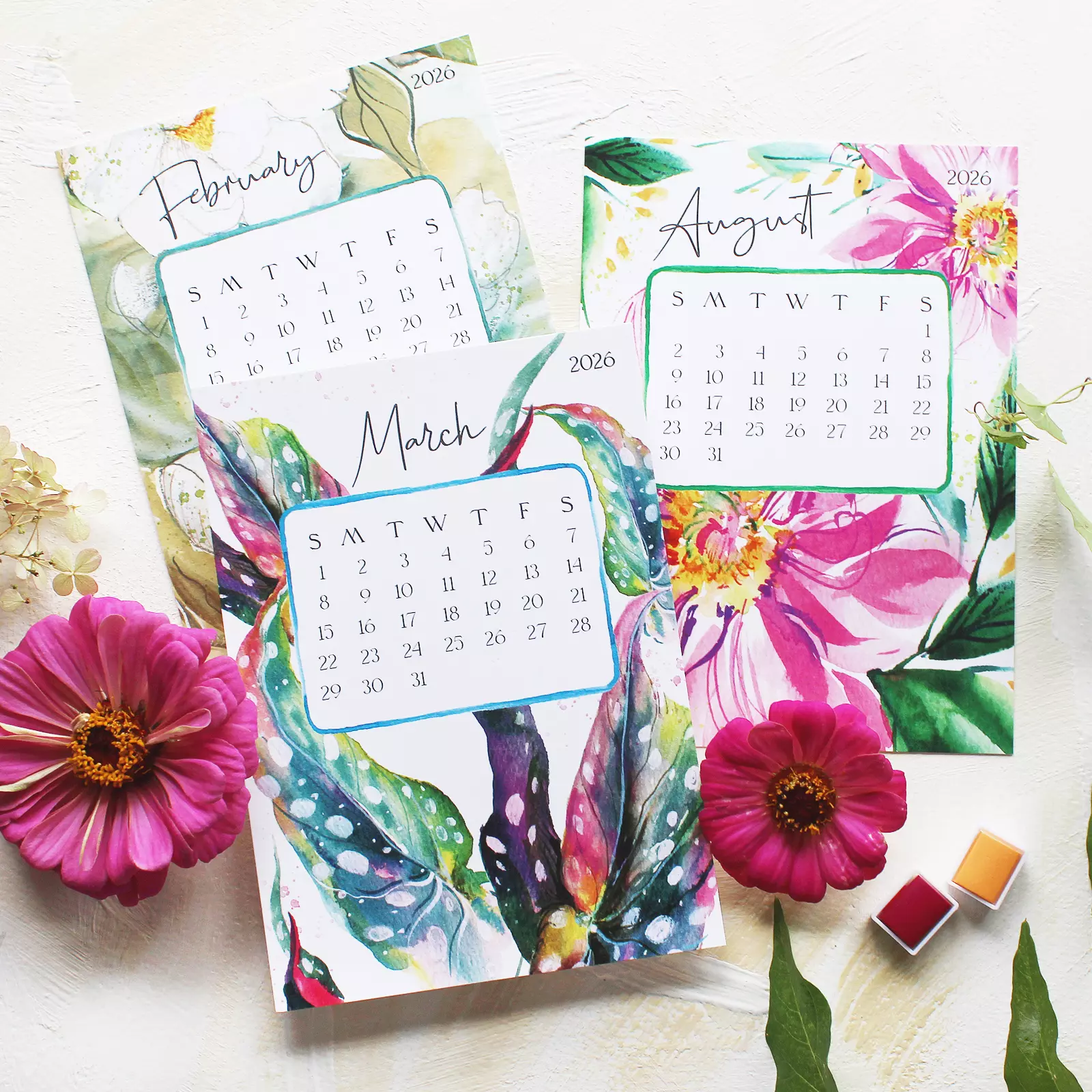plant/2026 Floral Calendars - BOGO!-0