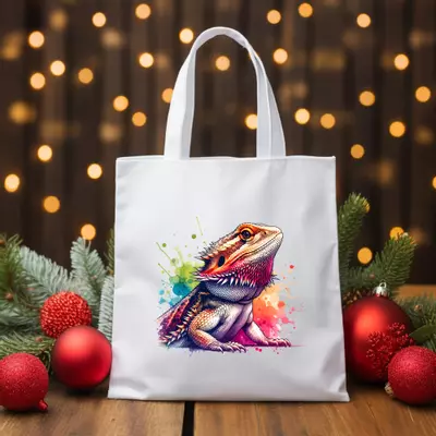 plant/Bearded Dragon Canvas Tote (SHIPS FREE)-0-thumbnail