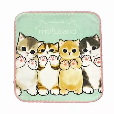 plant/mofusand Friendly Paws Wash Towel-0-thumbnail