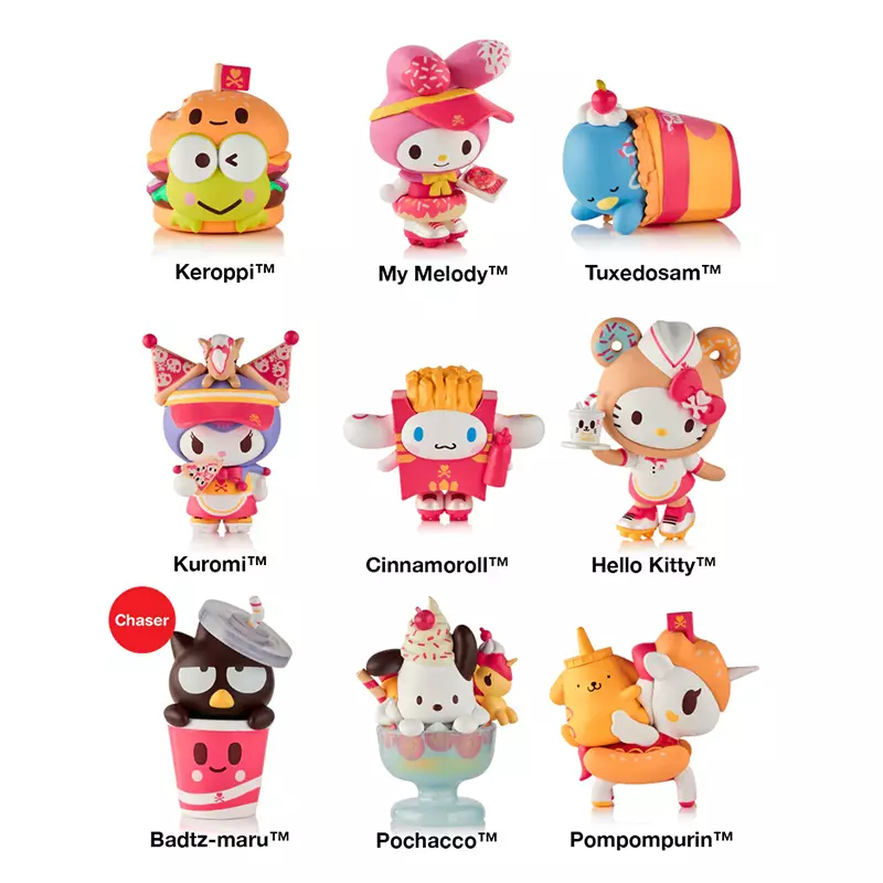 plant/tokidoki x Hello Kitty and Friends Fast Food Blind Box-0