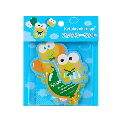 plant/Keroppi Adventure Balloon 10pc Sticker Pack-0-thumbnail