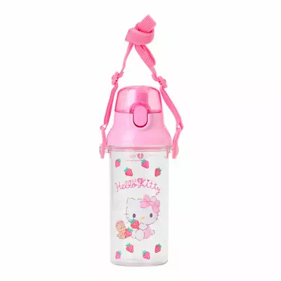 plant/Sanrio Water Bottle with Carrying Strap-0-thumbnail