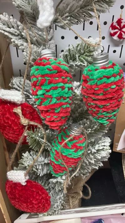 plant/Light bulb ornaments! Pack of 2!-0-thumbnail