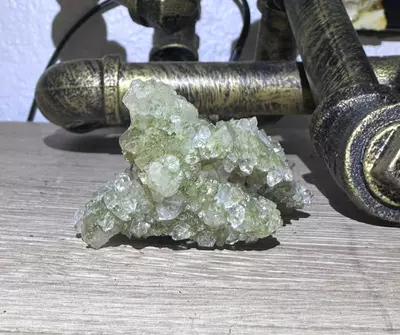 plant/Prehenite with Quartz-0-thumbnail