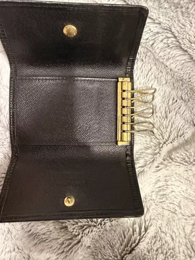 plant/Louis Vuitton epi key holder. Z-3-2-thumbnail