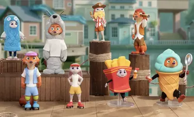 plant/1Box Nick&Judy Best Undercover Series Figure Blind Box-0-thumbnail