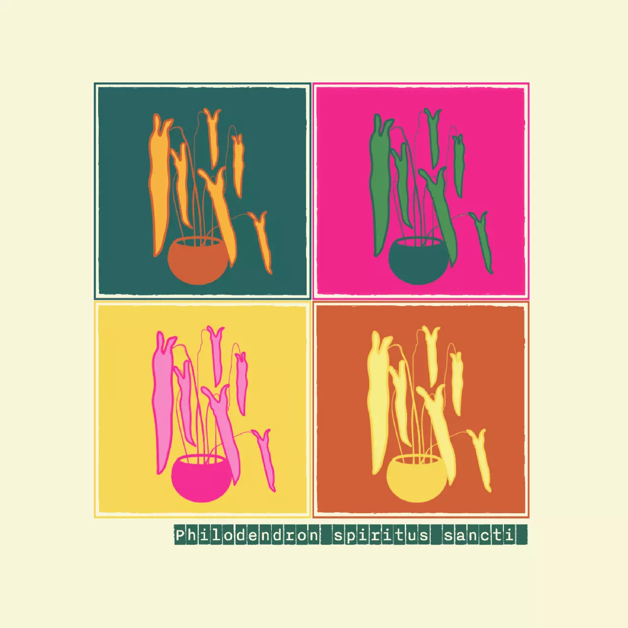 plant/Spiritus Sancti Pop Art Sweatshirt-0