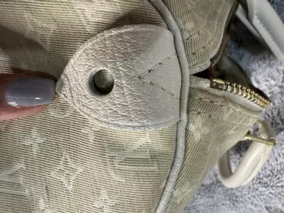 plant/Louis Vuitton mini Lin speedy-4-thumbnail