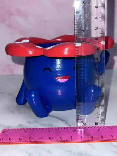 plant/Vileplume Pokemon Flower Succulent Pot Planter 3D Printed Hand Painted WYSIWYG-3-thumbnail