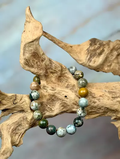 plant/ocean jasper 10mm (handmade)-0-thumbnail