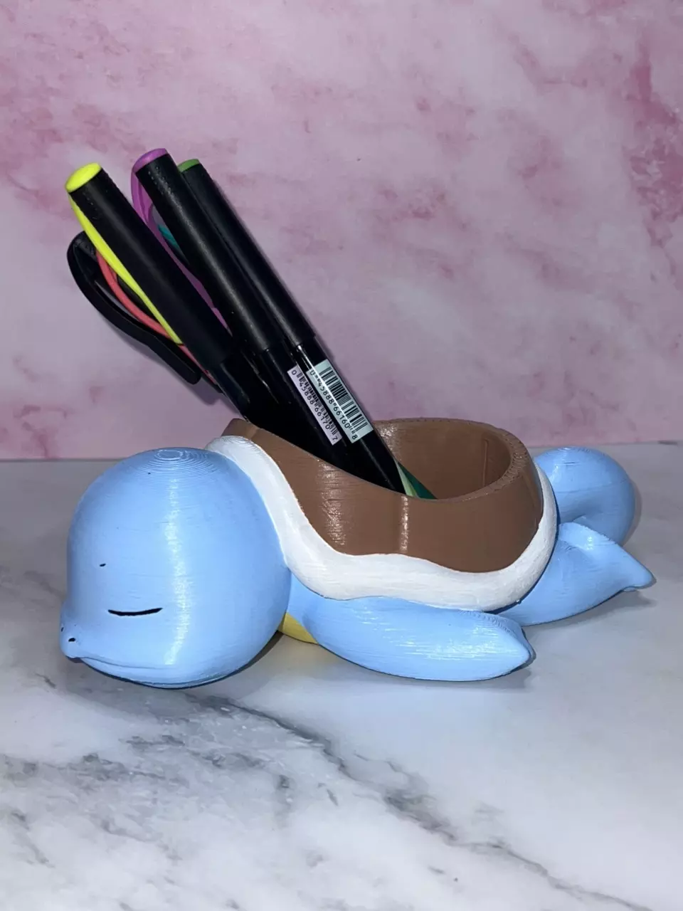 plant/Squirtle Pokemon Flower Succulent Pot Planter 3D Printed Hand Painted WYSIWYG-1