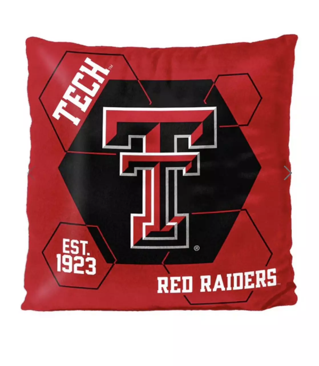plant/NCAA Texas Tech Red Raiders Connector Velvet Reverse Pillow 16x16 Inches-0