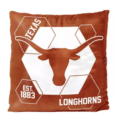 plant/NCAA Texas Longhorns Connector Velvet Reverse Pillow 16x16 Inches-0-thumbnail