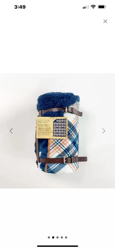 plant/River Trail Silk Touch Sherpa Throw Blanket 60x80Inches-1-thumbnail