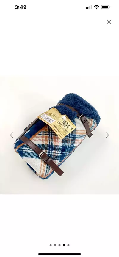 plant/River Trail Silk Touch Sherpa Throw Blanket 60x80Inches-3-thumbnail