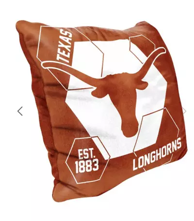 plant/NCAA Texas Longhorns Connector Velvet Reverse Pillow 16x16 Inches-1-thumbnail