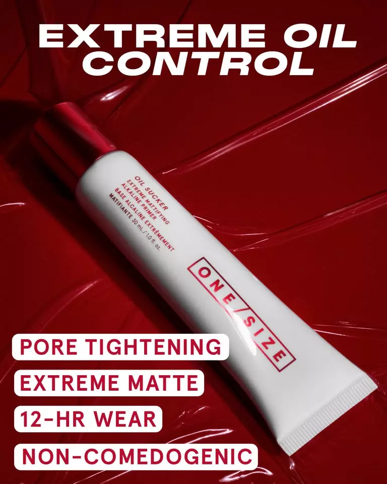 plant/$34 MSRP O/S Oil Sucker Extreme Mattifying Alkaline Primer NIB-1