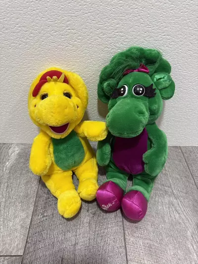 plant/VINTAGE Barney Plush - Baby Bop and BJ-0-thumbnail