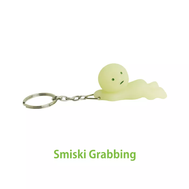 plant/Smiski Keychain-0