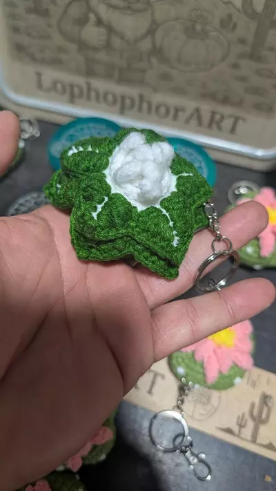 plant/Ariocarpus Godzilla Keychains-0-thumbnail