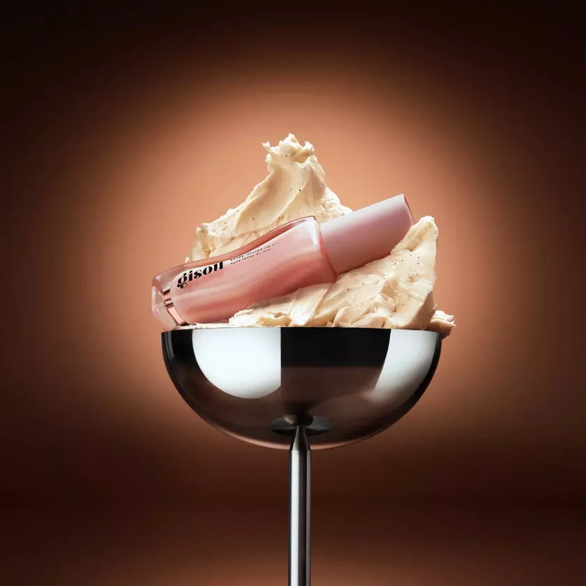 plant/$28 MSRP Gisou *Limited Edition* Vanilla Glaze Honey Infused Lip Oil NIB-2