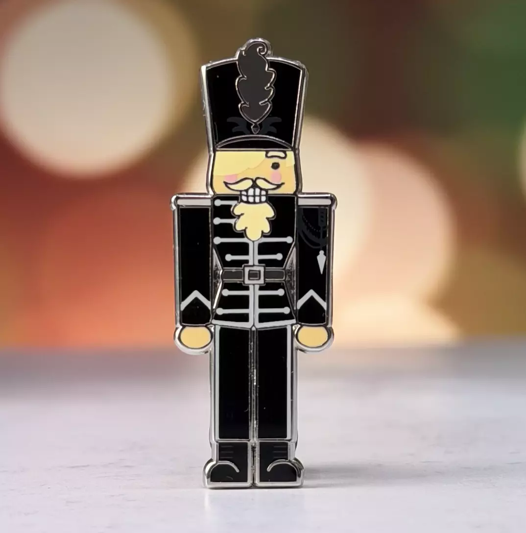 plant/Millennial- Black Parade Nutcracker Pin-0