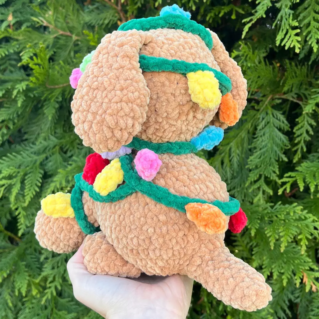 plant/PDF Crochet Pattern: Christmas Pup Dress Up!🎄🐶 (NOT a physical product!)-7
