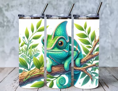 plant/Chameleon 20oz. Tumbler - Handmade (SHIPS FREE)-0-thumbnail