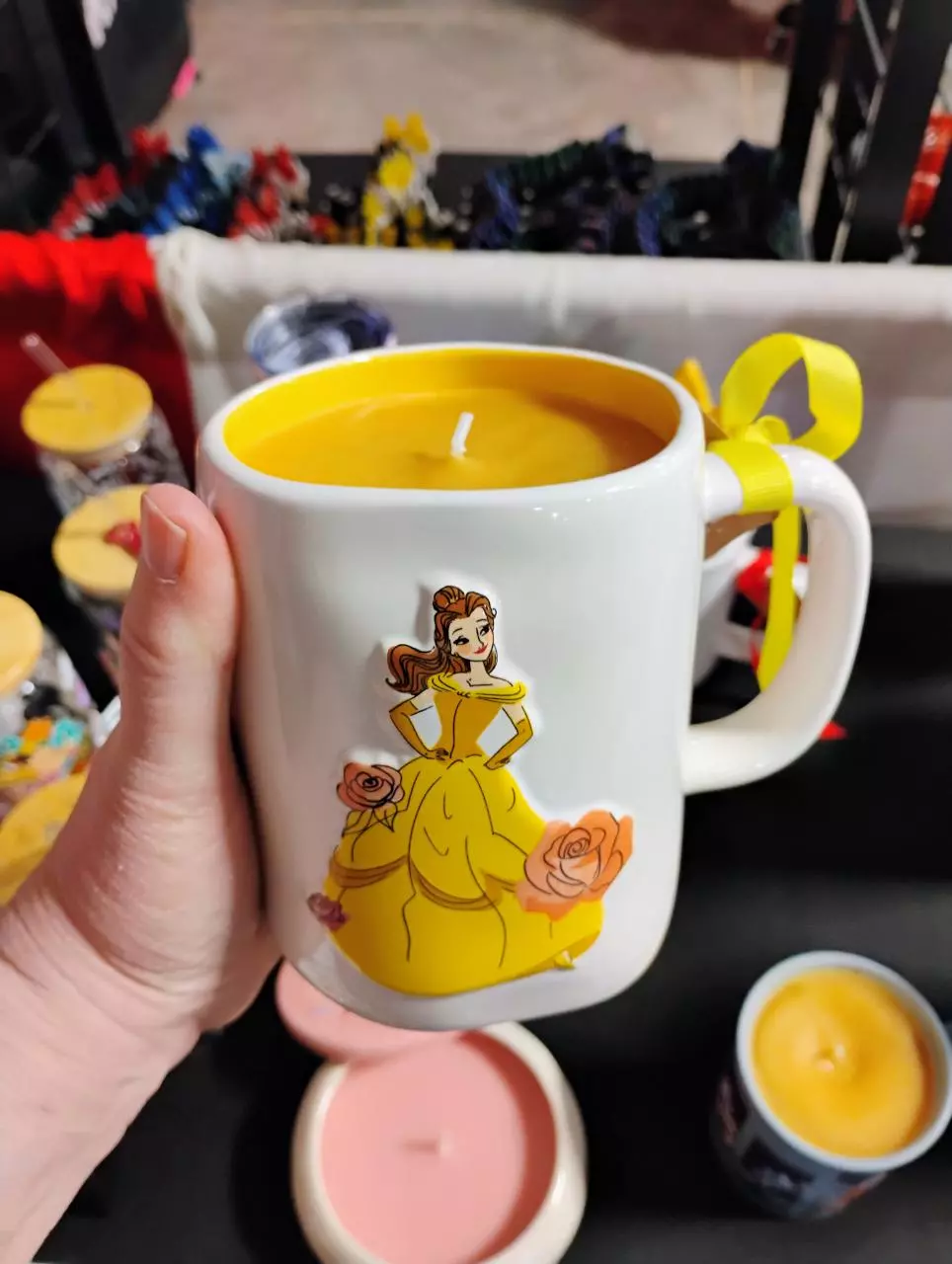 plant/Rae Dunn Belle candle cup Pumpkin Spice-0