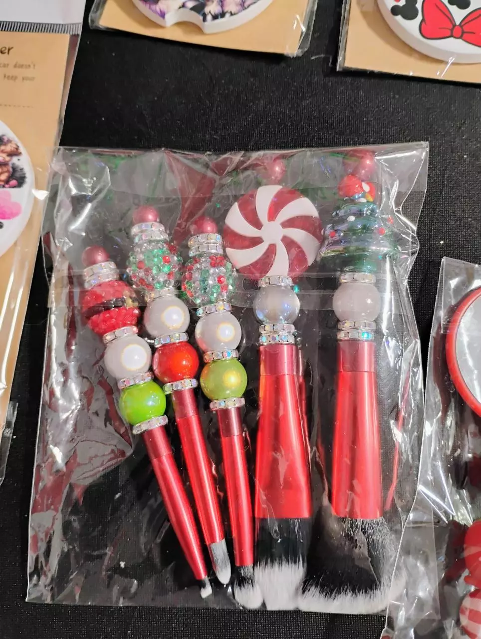 plant/5 piece Christmas Brush Set-0