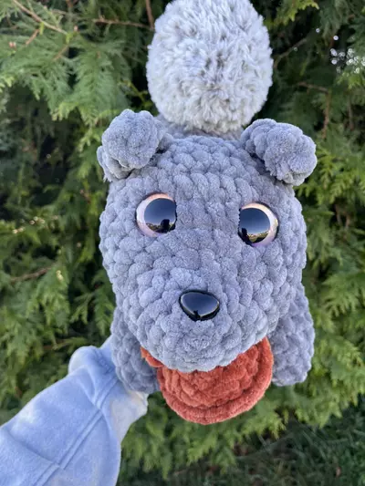 plant/PDF Crochet Pattern: Splooting Squirrel! 🐿️ (NOT a physical product!)-4-thumbnail