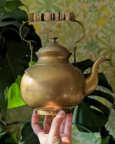 plant/large brass vintage teapot-1-thumbnail