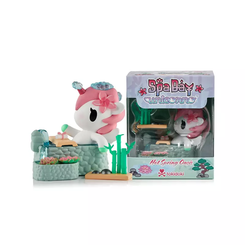 plant/Spa Day Unicorno Hot Spring Oasis Special Edition Figure-0