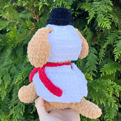 plant/PDF Crochet Pattern: Christmas Pup Dress Up!🎄🐶 (NOT a physical product!)-6-thumbnail