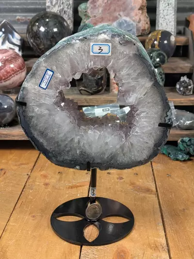 plant/#16096 Amethyst Portal w/ Stand ~2480 Grams (5.47 Pounds)-0-thumbnail