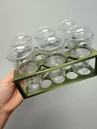 plant/Complete self watering  system - metallic green-0-thumbnail