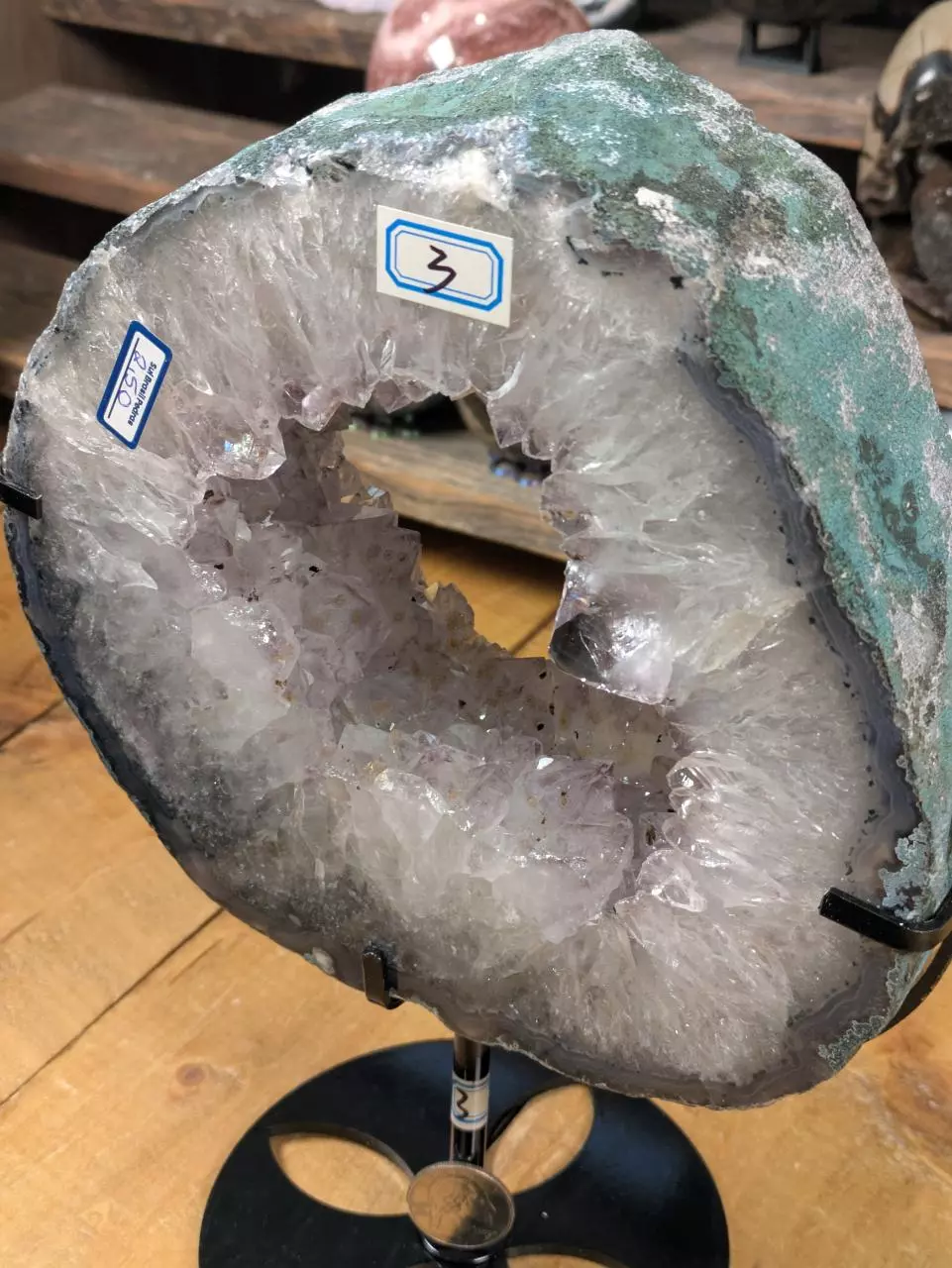 plant/#16096 Amethyst Portal w/ Stand ~2480 Grams (5.47 Pounds)-1