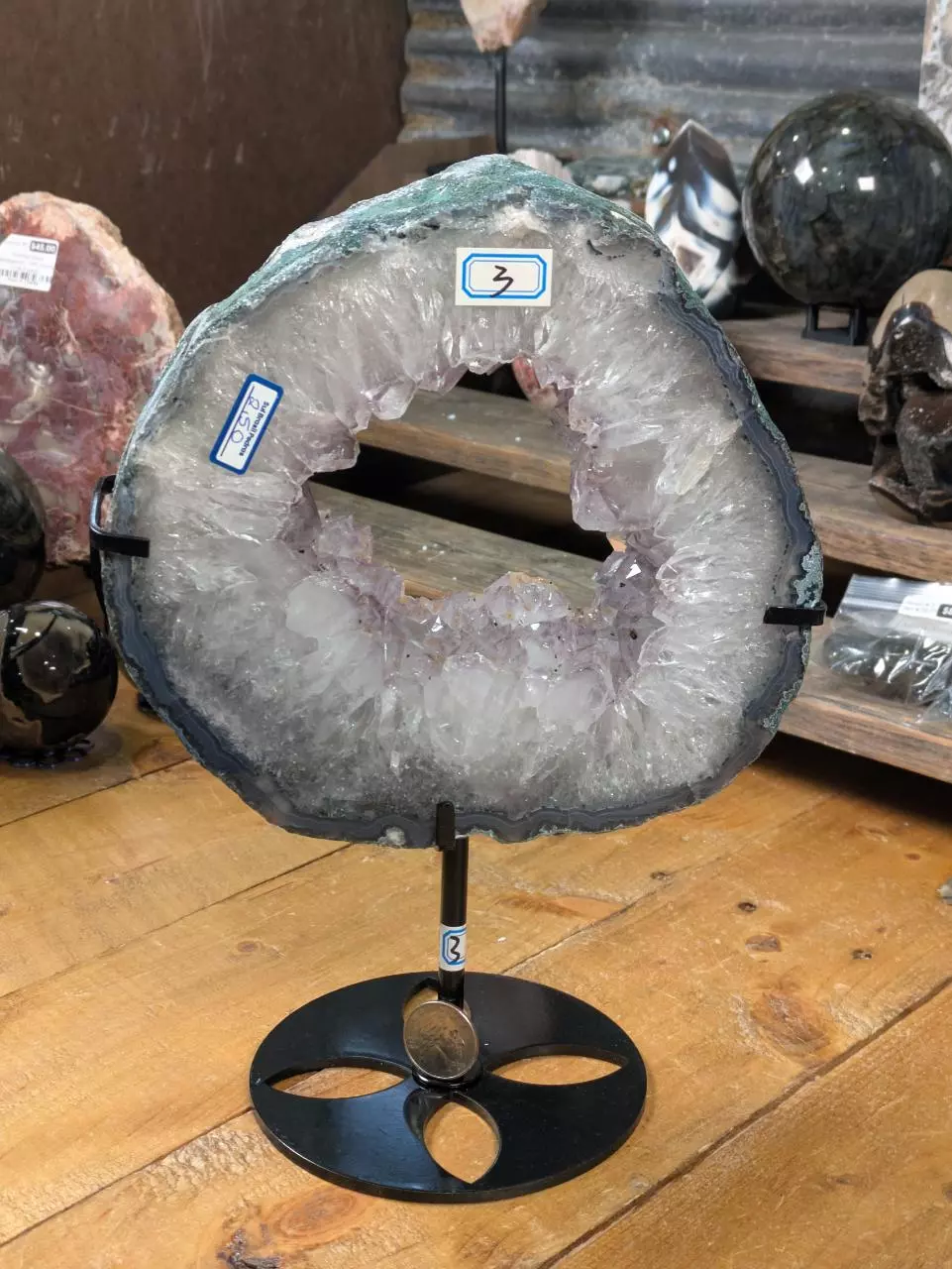 plant/#16096 Amethyst Portal w/ Stand ~2480 Grams (5.47 Pounds)-6