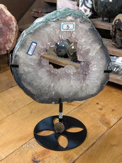 plant/#16096 Amethyst Portal w/ Stand ~2480 Grams (5.47 Pounds)-5-thumbnail