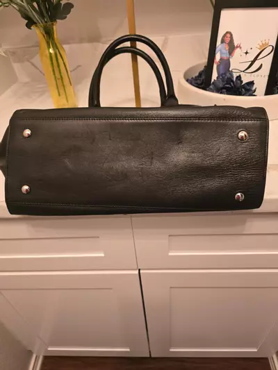 plant/VER2-Versace Black Leather Handbag-5-thumbnail