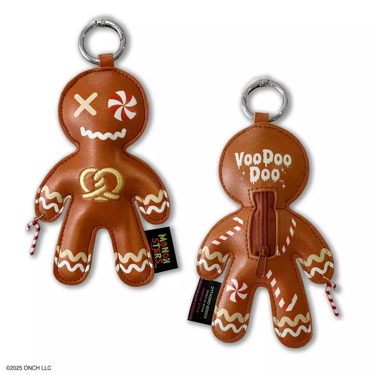 plant/Voo Doo Doos™ Wonky Gingerbread Man Limited Edition Bag Charm-1