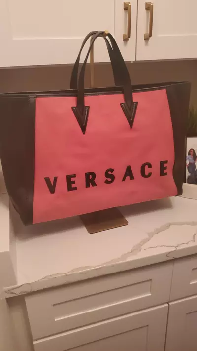 plant/VER1-Versace Cabas Logo Tote-0-thumbnail