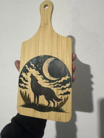 plant/Wolf Decorative Cutting Board-0-thumbnail