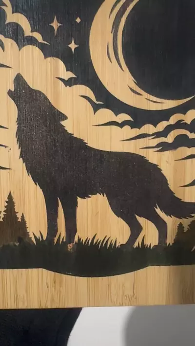 plant/Wolf Decorative Cutting Board-1-thumbnail
