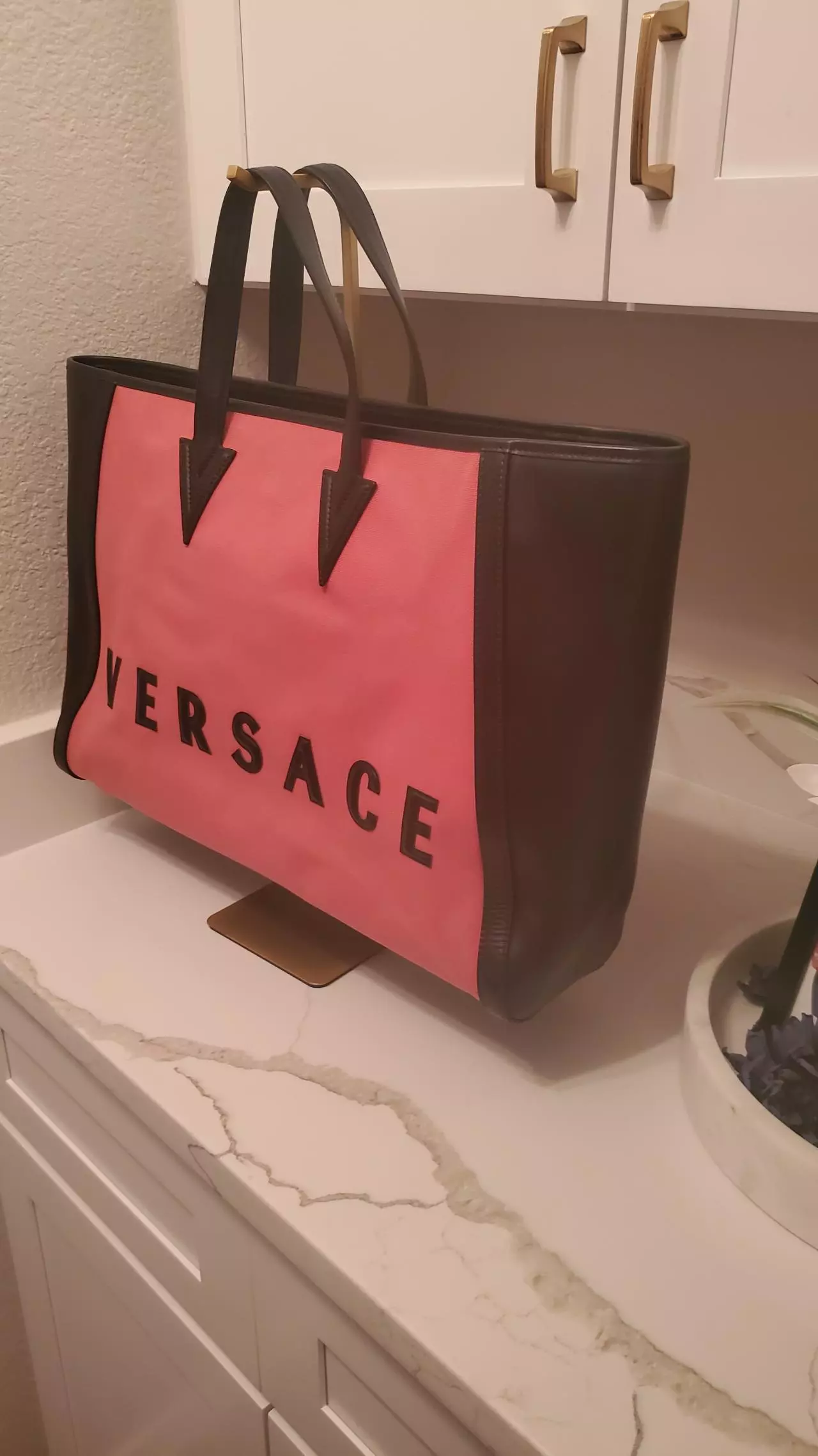 plant/VER1-Versace Cabas Logo Tote-1