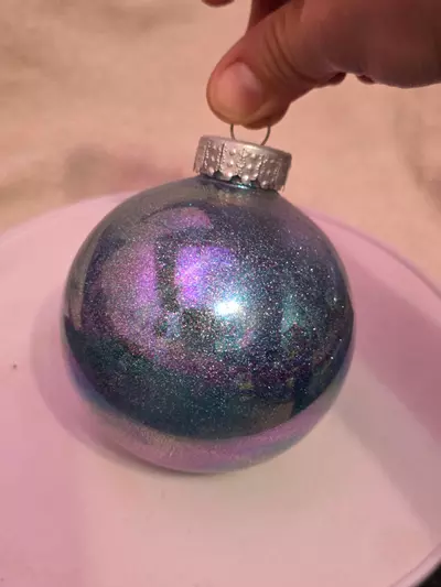plant/Blue-ish Glitter Ornament-2-thumbnail